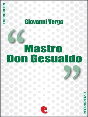 cover image of Mastro Don Gesualdo